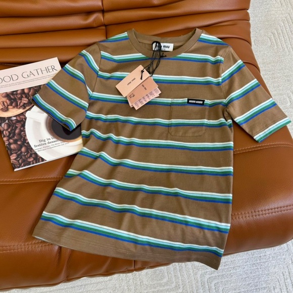 Luxury stripped teeshirt - Picture 9 of 16